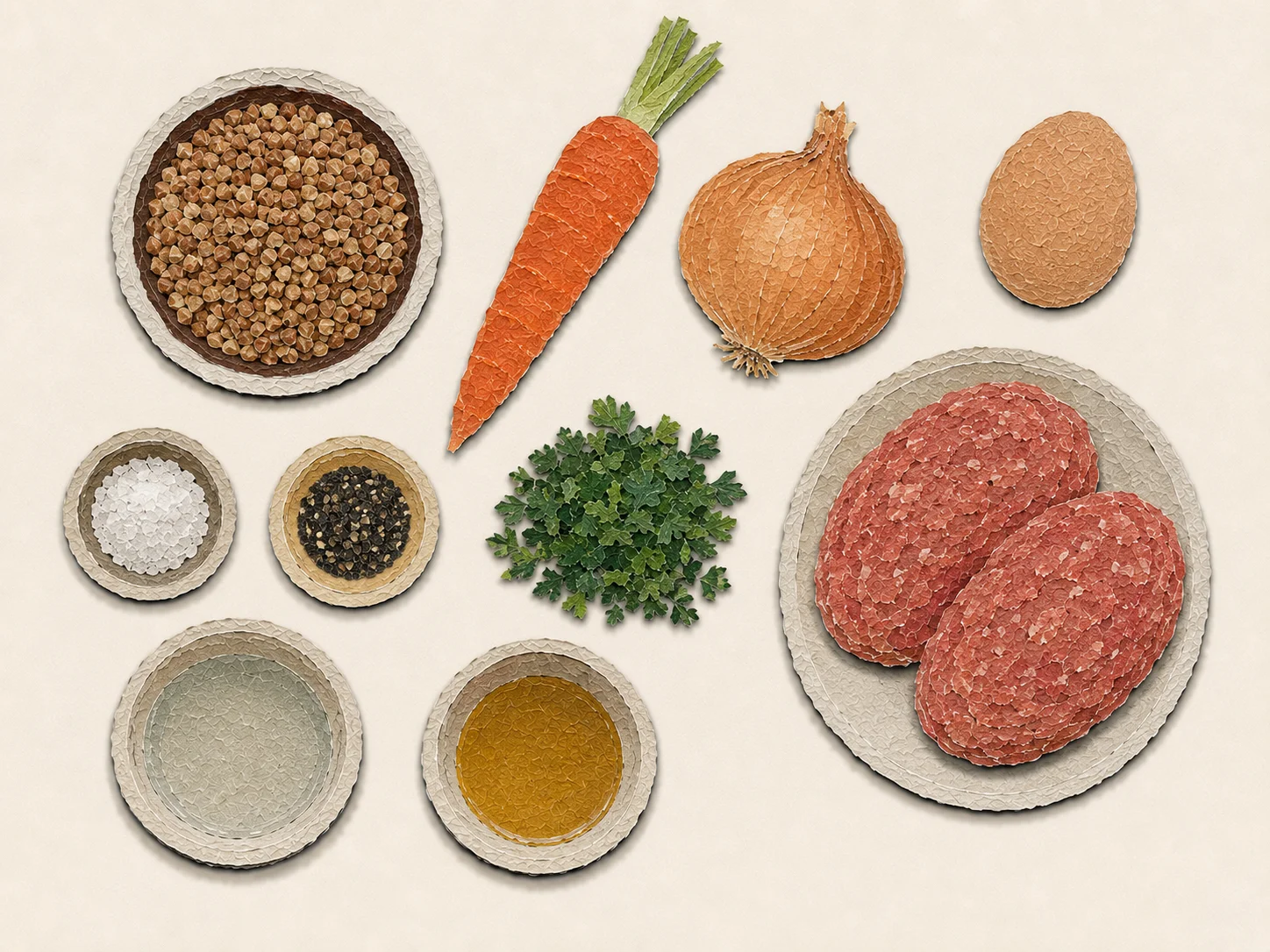 Buckwheat Soup with Meatballs Buckwheat Soup with Meatballs