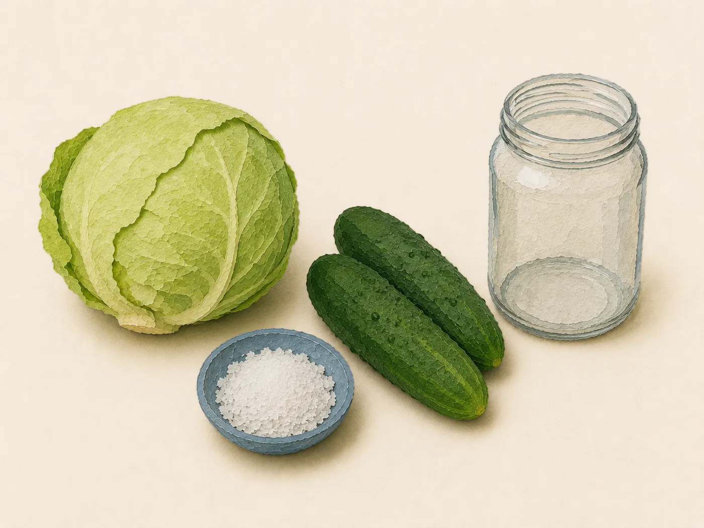 Cold Salt Cure and Lacto-Ferment