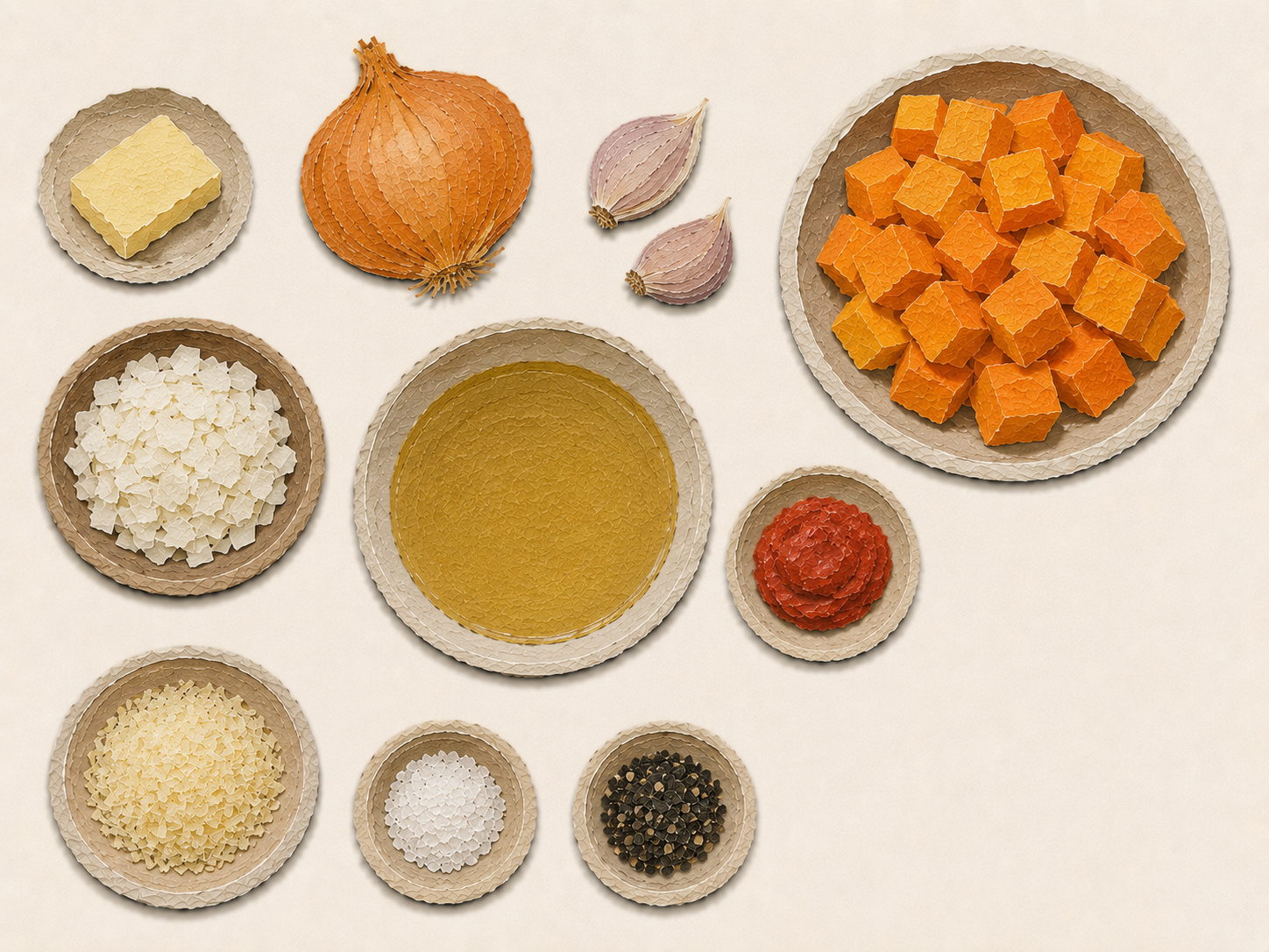 Creamy Pumpkin Soup with Parmesan