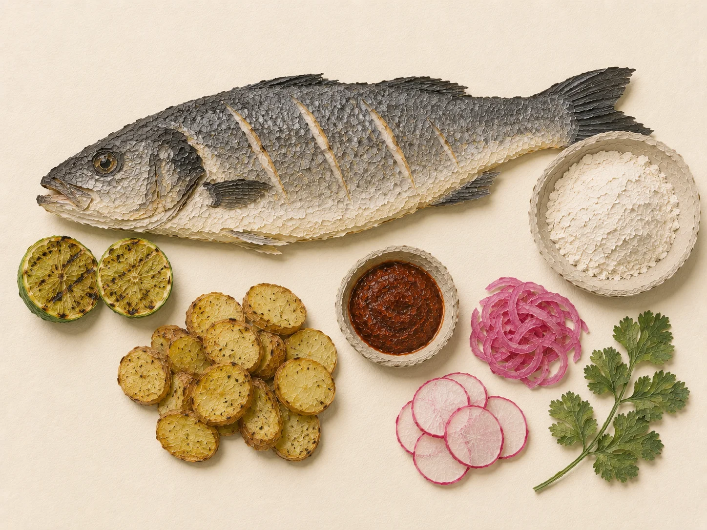 Huachinango (Fried Branzino) recipe