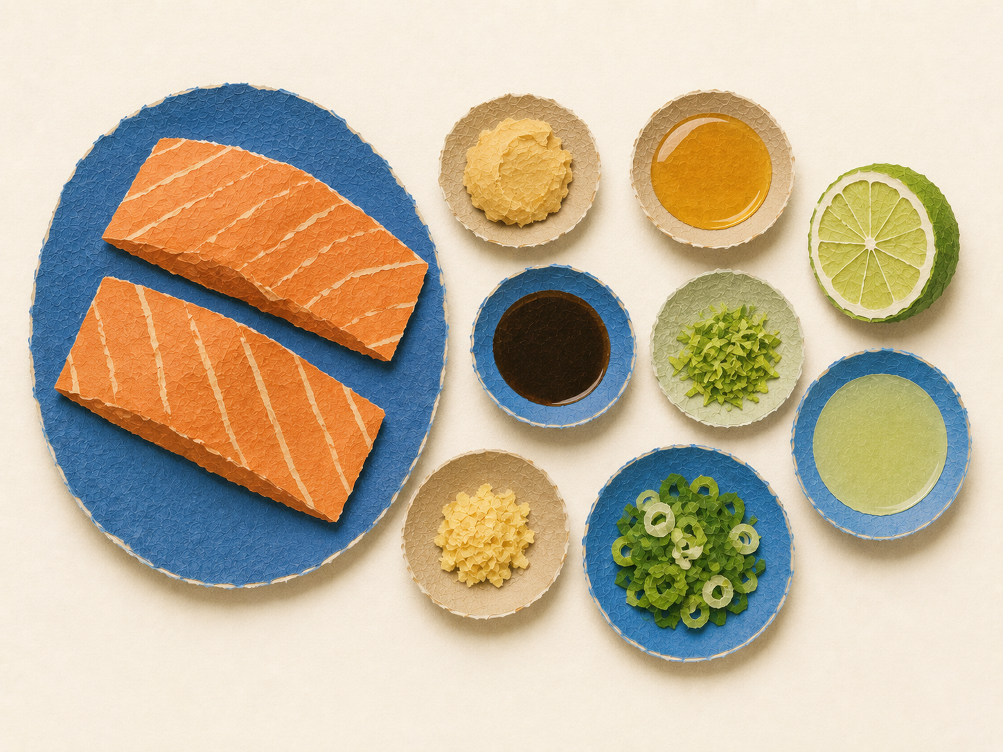 Miso-Lime-Glazed Salmon