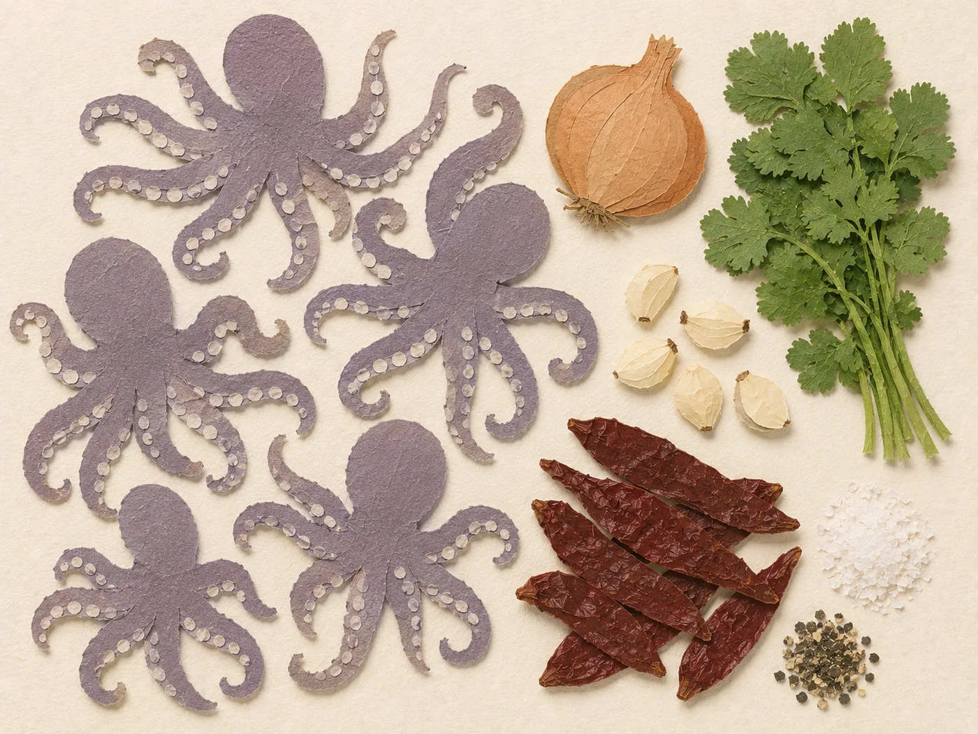 Octopus Braised recipe