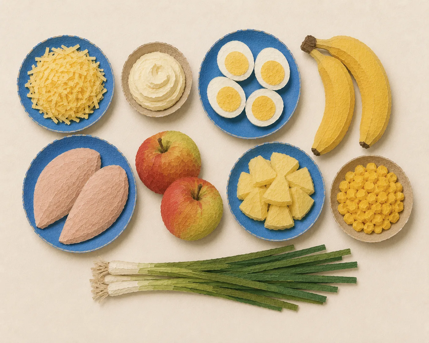 Tender Chicken Salad with Pineapple and Apple